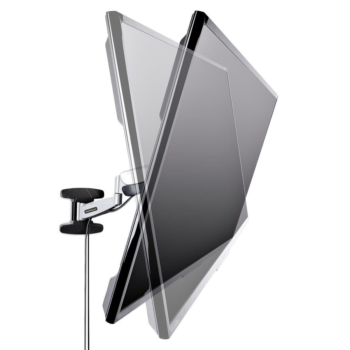 StarTech.com FHA-TV-WALL-MOUNT soporte para TV 139.7 cm (55") Negro, Plata