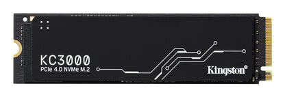 Unidad de Estado Sólido SSD Kingston KC3000 PCIe 4.0 NVMe M.2 SSD 2048GB Color Negro