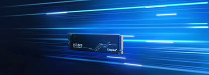 Unidad de Estado Sólido SSD Kingston KC3000 PCIe 4.0 NVMe M.2 SSD 2048GB Color Negro