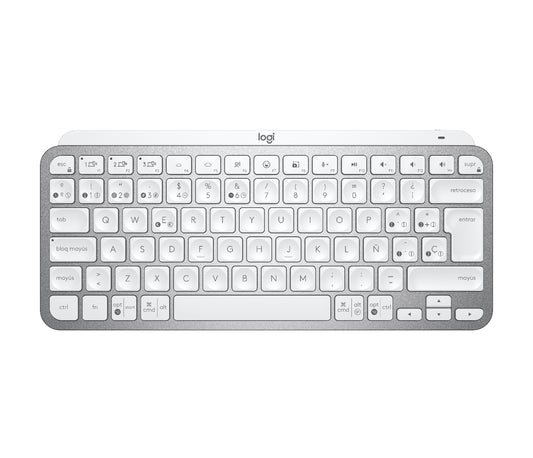 Logitech 920-010477 teclado Universal RF inalámbrico + bluetooth QWERTY Español Gris