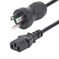 StarTech.com PXTMG1013 cable de alimentación Negro Acoplador C13