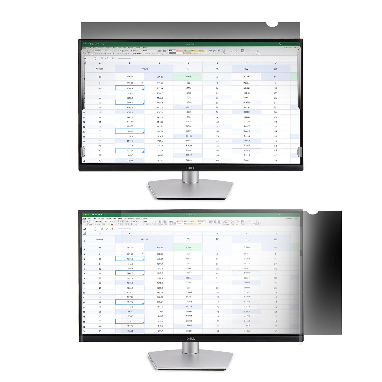 StarTech.com 19569-PRIVACY-SCREEN filtro para monitor 49.5 cm (19.5") Filtro de privacidad para pantallas sin marco