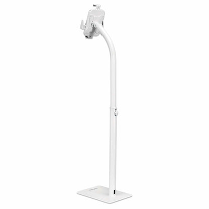 Soporte de Suelo Manhattan Antirrobo para Tablet/iPad 7.9" a 11" Altura 790 a 1190mm Color Blanco