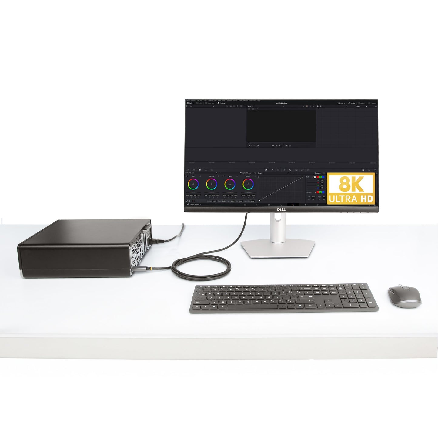 StarTech.com 133DISPLAYPORTHDMI21 adaptador de cable de vídeo Negro, Plata