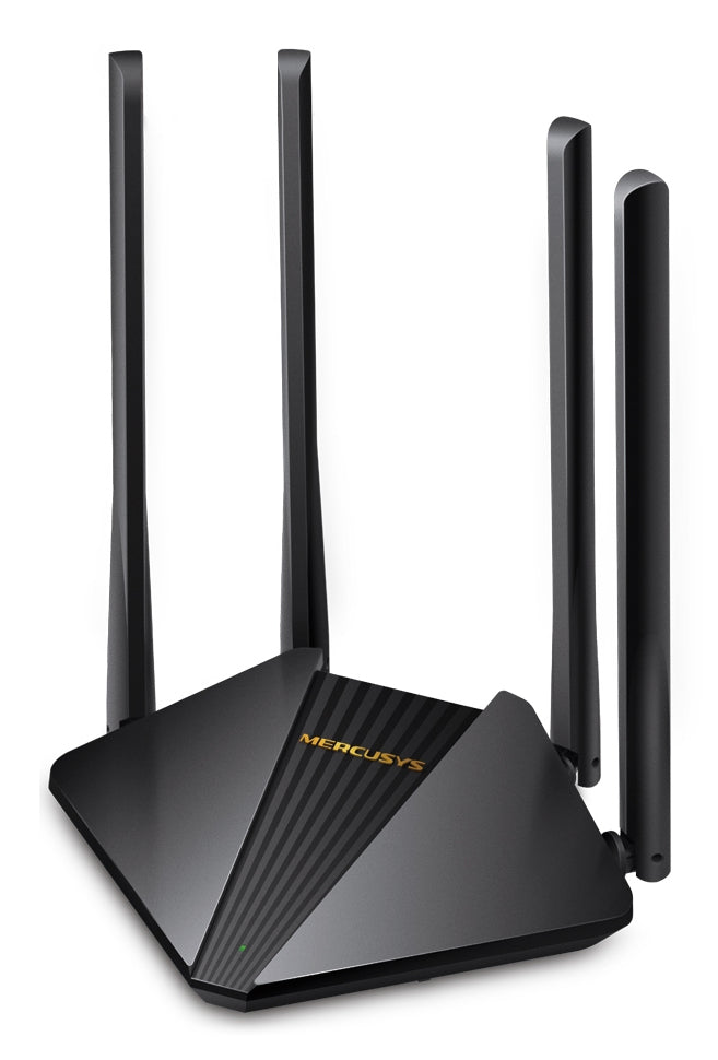 Router Mercusys by TP-Link Dual-Band Wi-Fi Gigabit 300Mbps at 2 4 GHz 867Mbps at 5 GHz 4×Fixed External Antennas AC1200