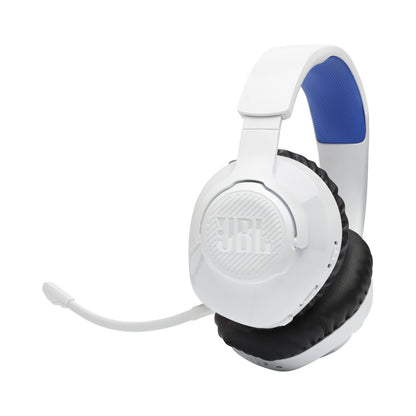 Auriculares inalámbricos JBL supraaurales para juegos JBL Quantum 360P para consola PS color blanco/azul