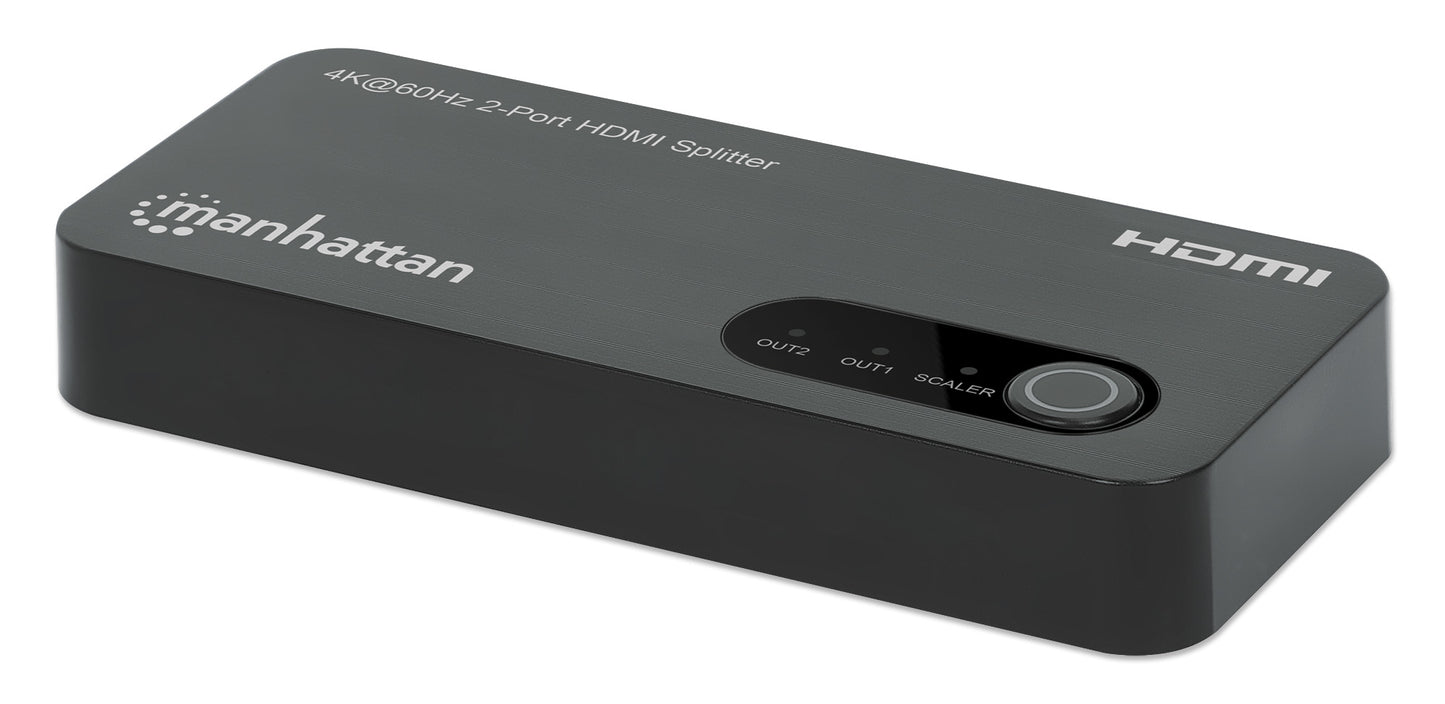 Manhattan 207614 divisor de vídeo HDMI 2x HDMI