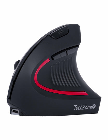 Mouse Inalambrico TechZone Ergonomico Vertical