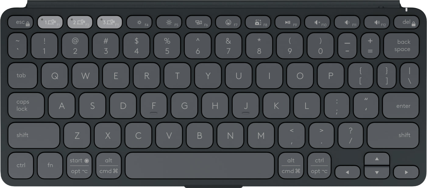 Logitech 920-012867 teclado para dispositivos móviles QWERTY Inglés Bluetooth Grafito