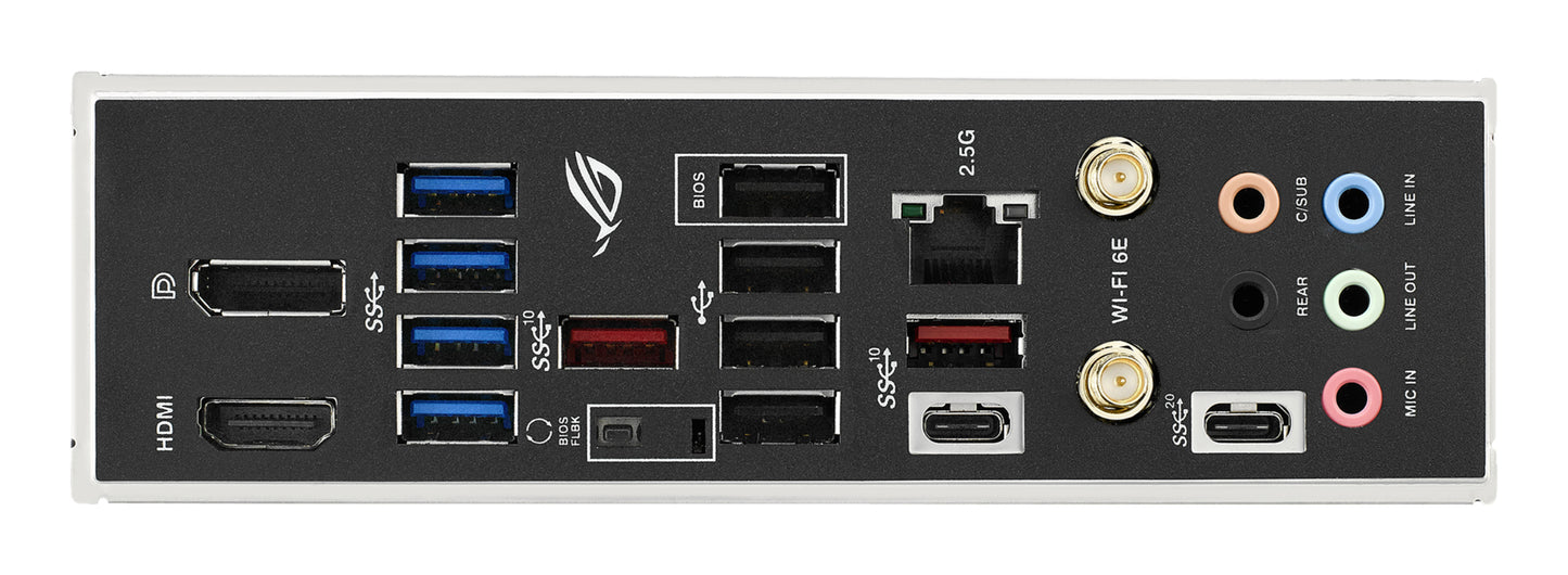 Tarjeta Madre Asus ROG Strix B650E-F Gaming WIFI 4xDDR5 128GB 6400Mhz PCIe 5.0 M.2 1xHDMI 1xDP S AM5 ATX Wi-Fi 6E BT