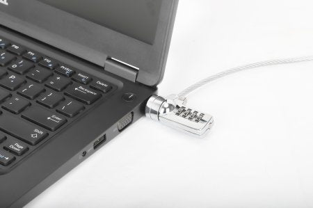 Candado de Seguridad Manhattan Antirrobo para Laptop con Ranura K-slot Combinación 4 Dígitos