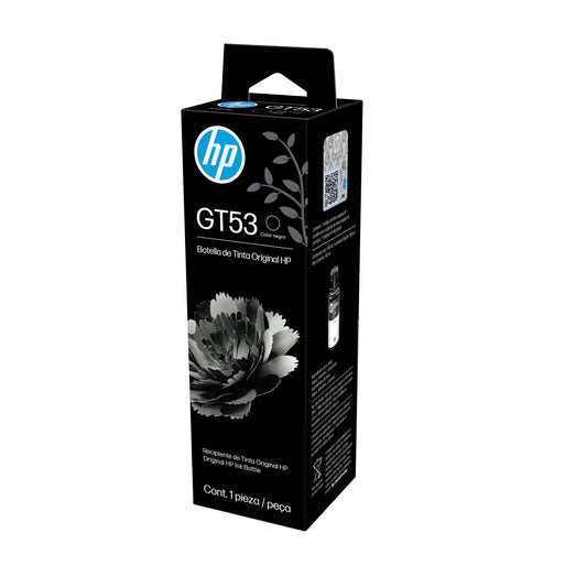 Tinta HP GT53 Botella 4000 Páginas Color Negro