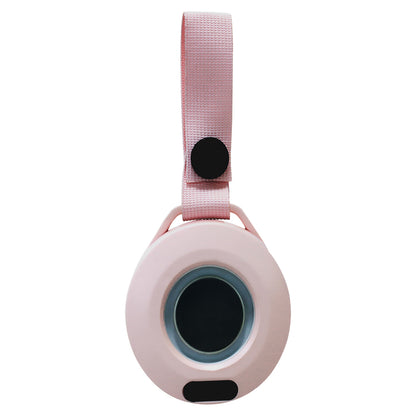 Bocina Perfect Choice Handy Portátil Inalámbrica Batería Recargable Luz RGB Color Rosa