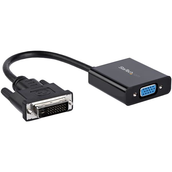 StarTech.com DVI2VGAE adaptador de cable de vídeo 0.19 m Negro