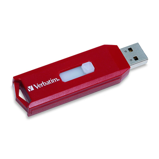 Memoria USB VERBATIM Flash 2.0 Store "n" Go 8GB - Rojo