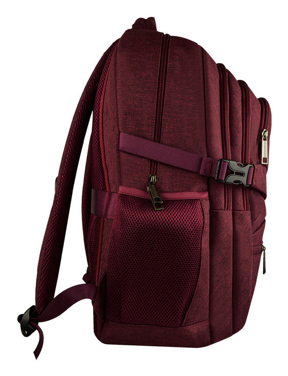 Perfect Choice PC-084495 maletín para laptop 43.2 cm (17") Mochila Rojo