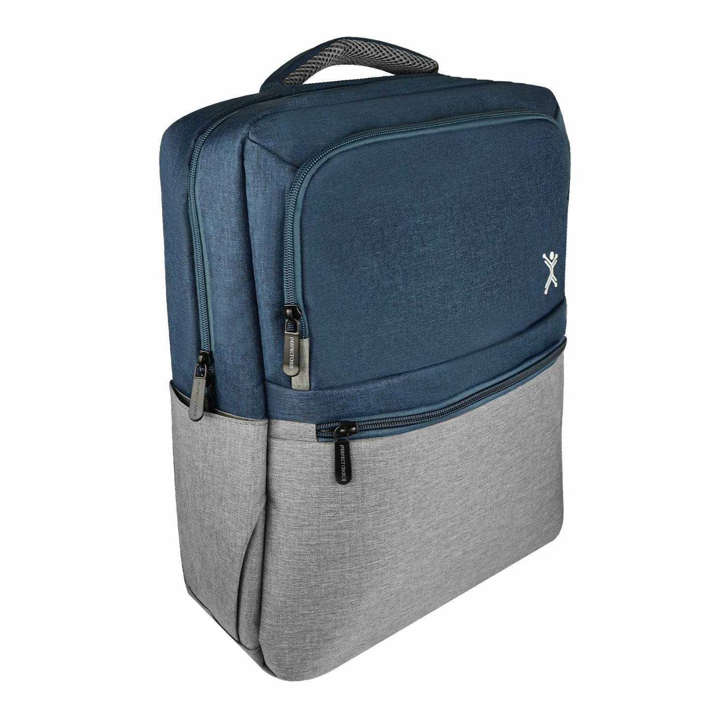 MOCHILA PARA LAPTOP 15.6" SUNSET - AZUL CON GRIS.