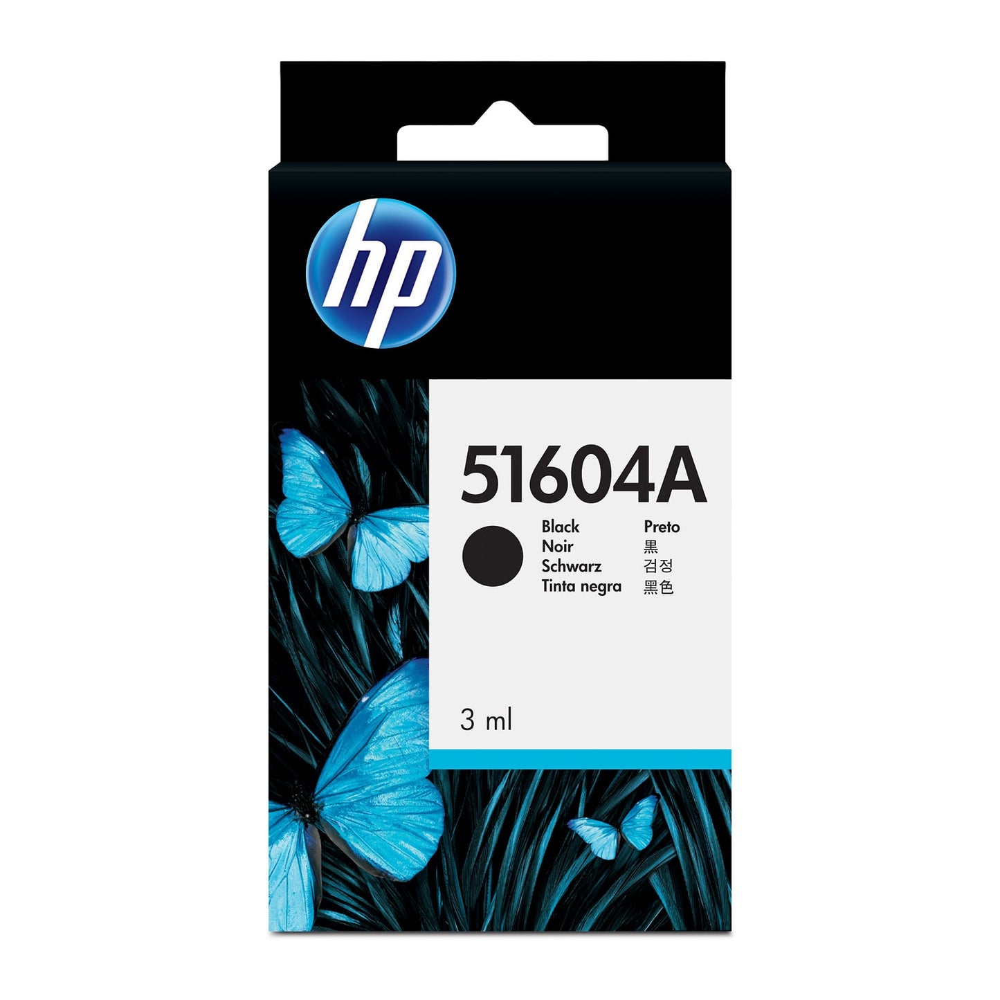 Tinta HP Negro Think Jet Papel Normal Quiet Jet