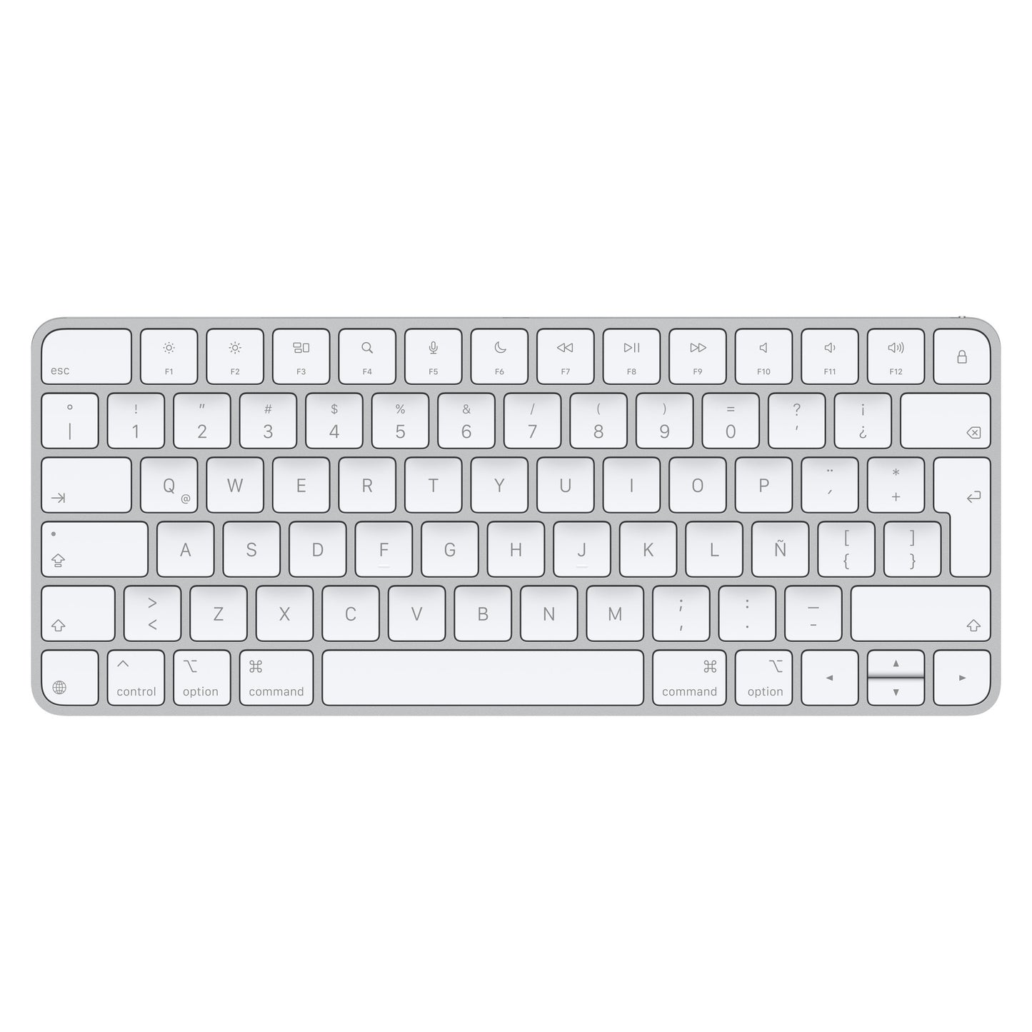 Apple Magic Keyboard teclado Universal USB + Bluetooth QWERTY Blanco