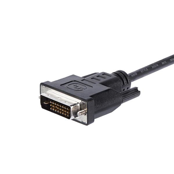 StarTech.com DVI2VGAE adaptador de cable de vídeo 0.19 m Negro