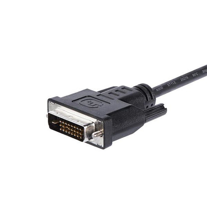 StarTech.com DVI2VGAE adaptador de cable de vídeo 0.19 m Negro