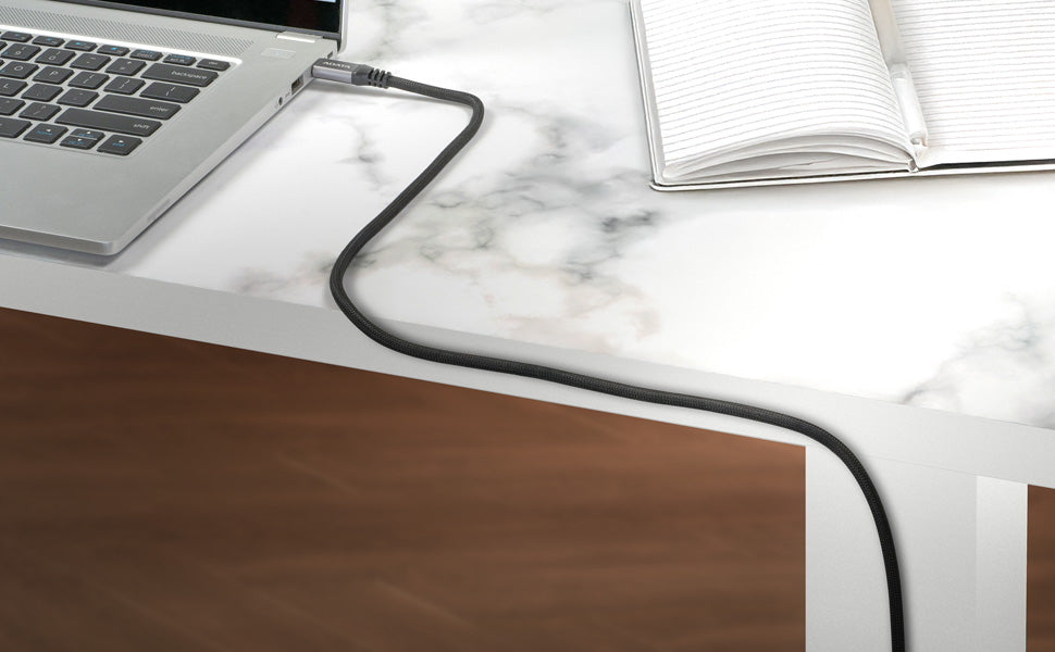 Cable Magnético Adata Usb-C Adopta El Usb 3.2 Gen2 Estandar Velocidad De Transferencia De Datos De 10 Gbps Color Negro