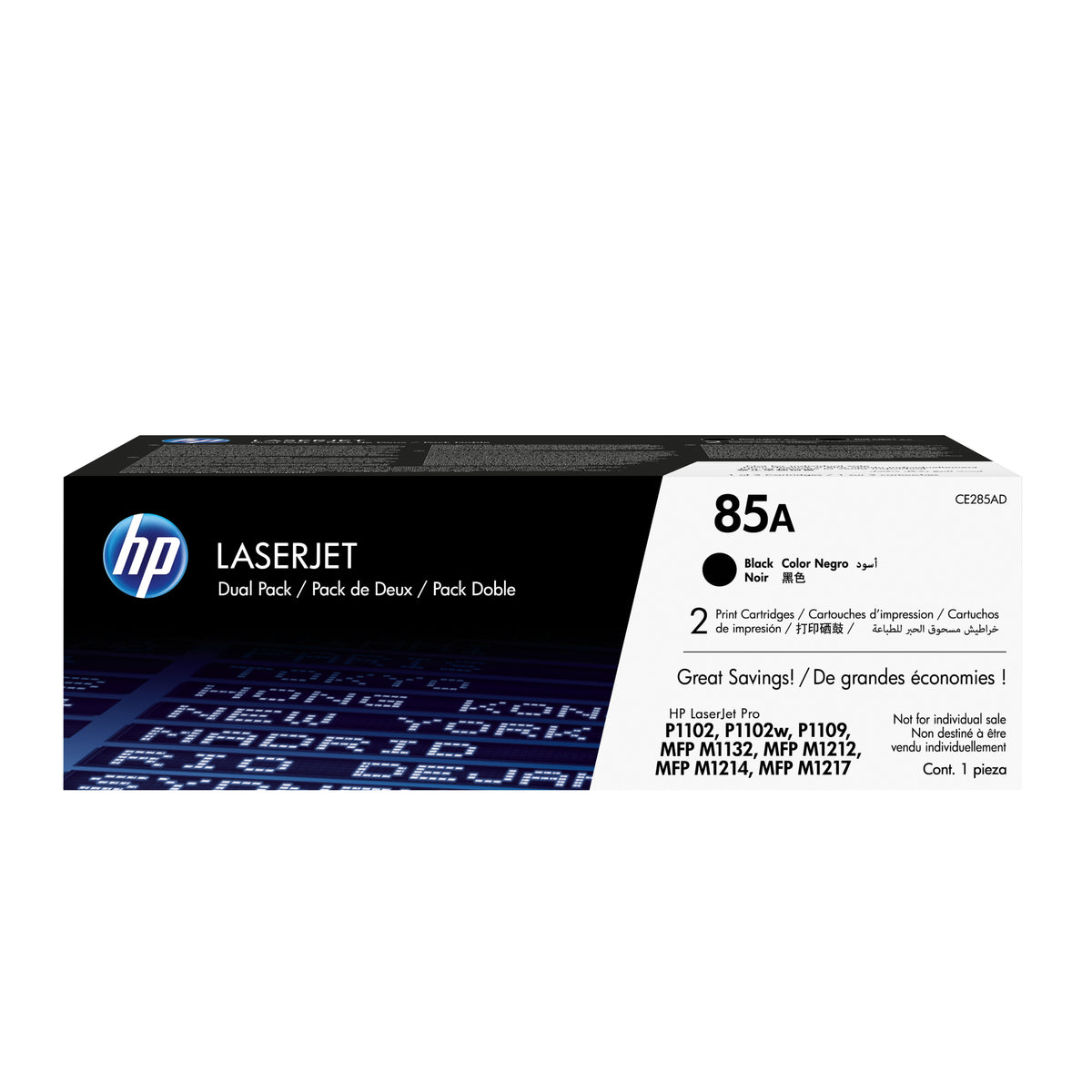 TONER HP P1102/P1102W DUAL PACK