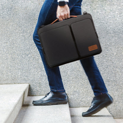 Maletín Perfect Choice Ashbag Ejecutivo para Laptop 15.6" Color Negro