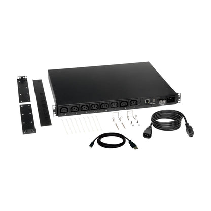 Tripp Lite PDUMH15HVNET unidad de distribución de energía (PDUs) 8 salidas AC Negro