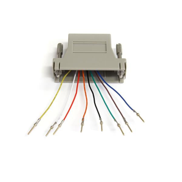 StarTech.com GC258MF cambiadores de género de cables DB-25 RJ-45 Gris