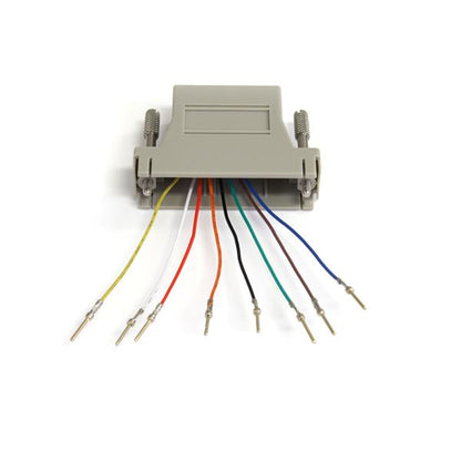 StarTech.com GC258MF cambiadores de género de cables DB-25 RJ-45 Gris