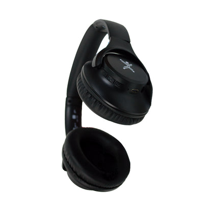 Perfect Choice PC-117001 audífono y auriculare Auriculares Inalámbrico y alámbrico Diadema Llamadas/Música USB Tipo C Bluetooth Negro