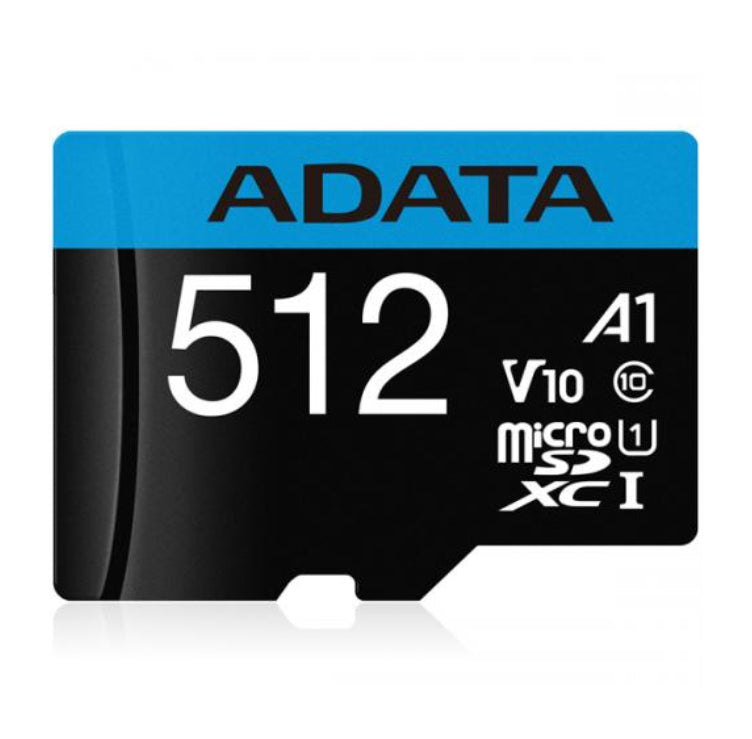 Micro SD Adata 512GB V10 F HD Clase 10 A1 Azul