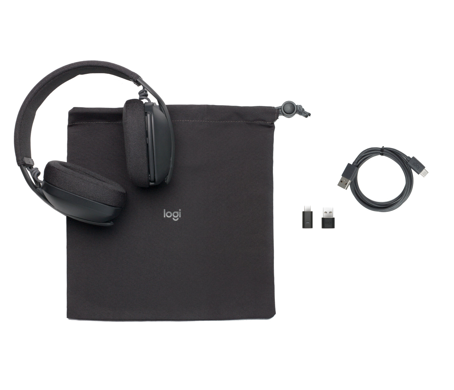 Logitech 981-001156 audífono y auriculare Auriculares Inalámbrico Diadema Llamadas/Música Bluetooth Grafito