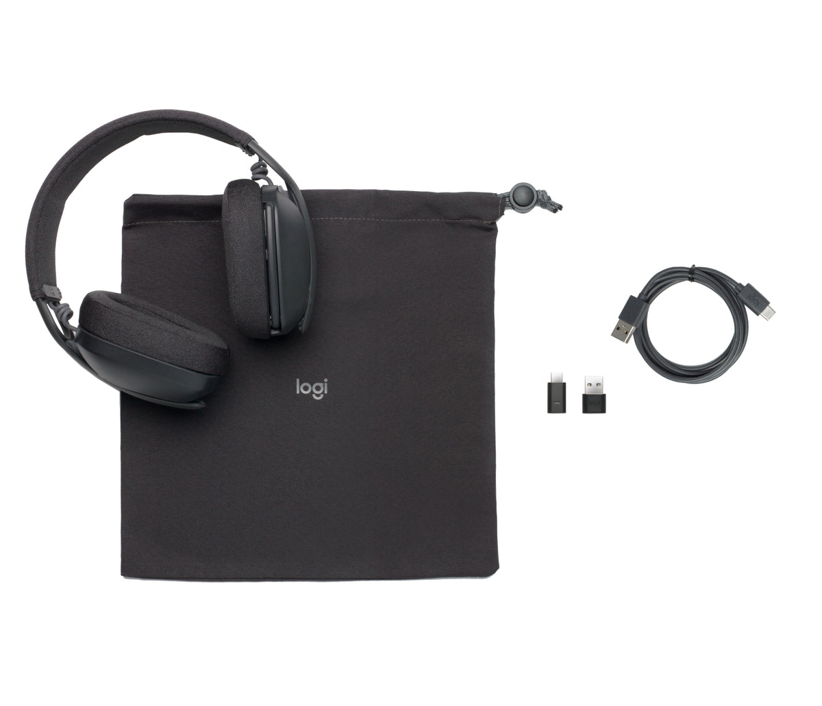 Logitech 981-001156 audífono y auriculare Auriculares Inalámbrico Diadema Llamadas/Música Bluetooth Grafito