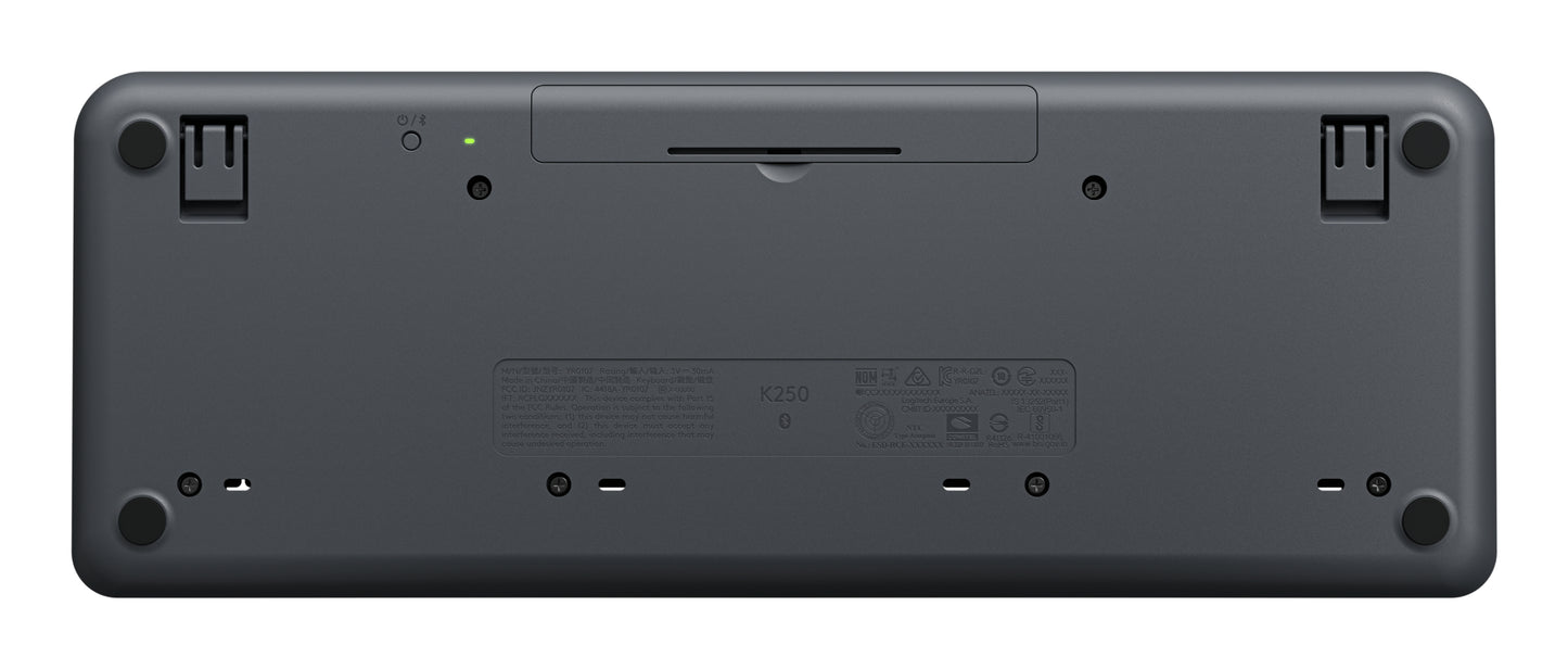 Teclado Logitech K250 Bluetooth Graphite