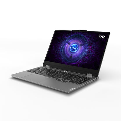 Lenovo LOQ 15IAX9 Intel® Core™ i5 i5-12450HX Computadora portátil 39.6 cm (15.6") Full HD 16 GB DDR5-SDRAM 1 TB SSD NVIDIA GeForce RTX 4050 Wi-Fi 6 (802.11ax) Windows 11 Home Español Gris