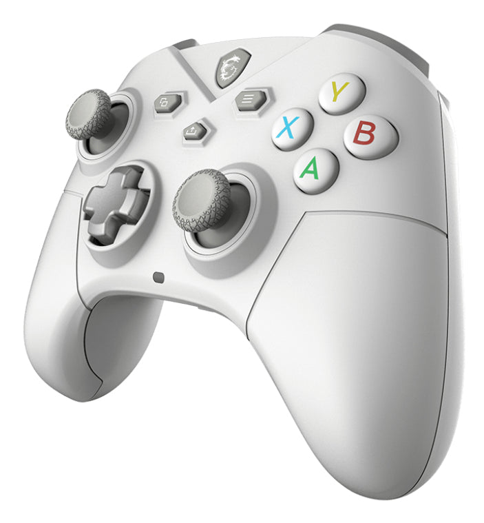 Control Gamer MSI Force Gc300 Inalámbrico USB compatible con PC PS4-PS5 Batería Recargable hasta 15 Horas Blanco