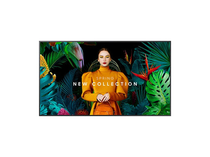 Pantalla Samsung 85" Smart Signage Monitor Edge Led BLU UHD 3840x2160 Operation hours 24/7 500nit Contrast Ra