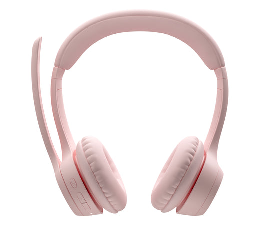 Diadema Logitech Zone Vibe 300 Inalambrica con microfono  Color Rosa