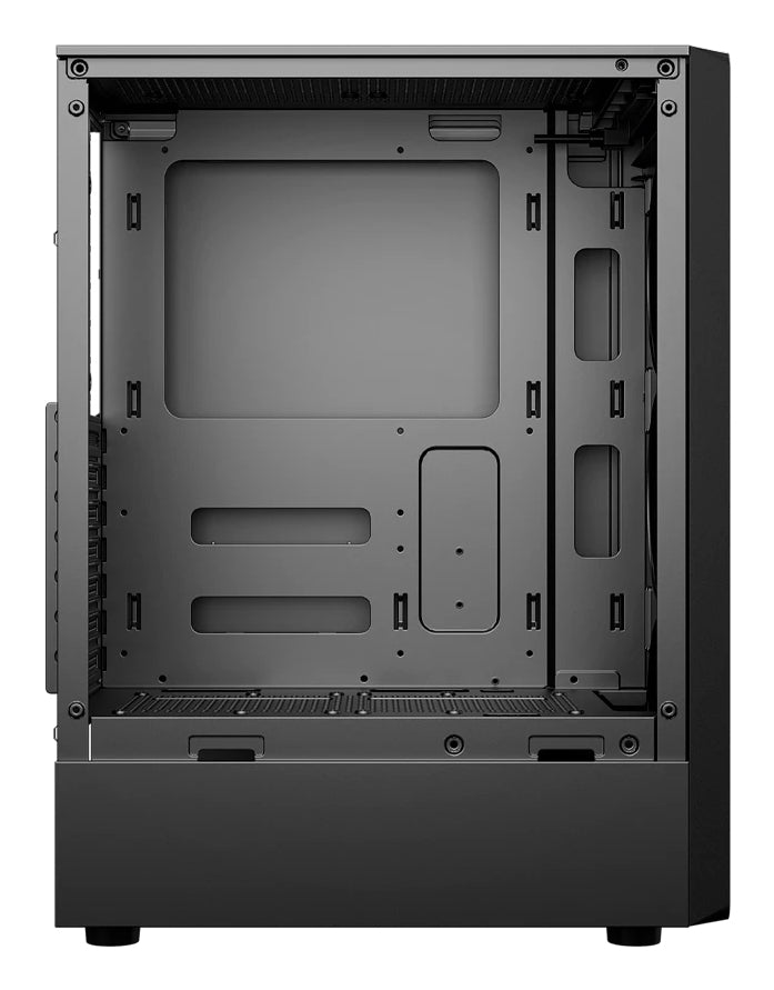 Gabinete Gamer Balam Rush Compact Media Torre Dragonfly Wood GM580 / Negro