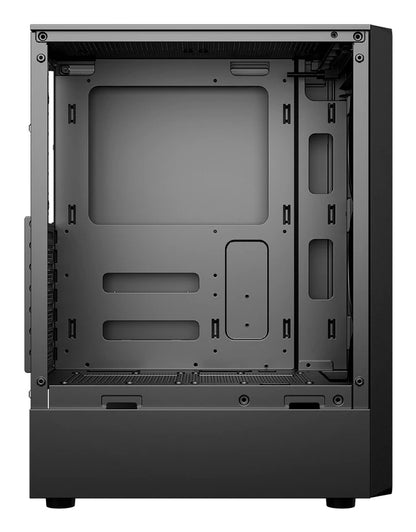 Gabinete Gamer Balam Rush Compact Media Torre Dragonfly Wood GM580 / Negro
