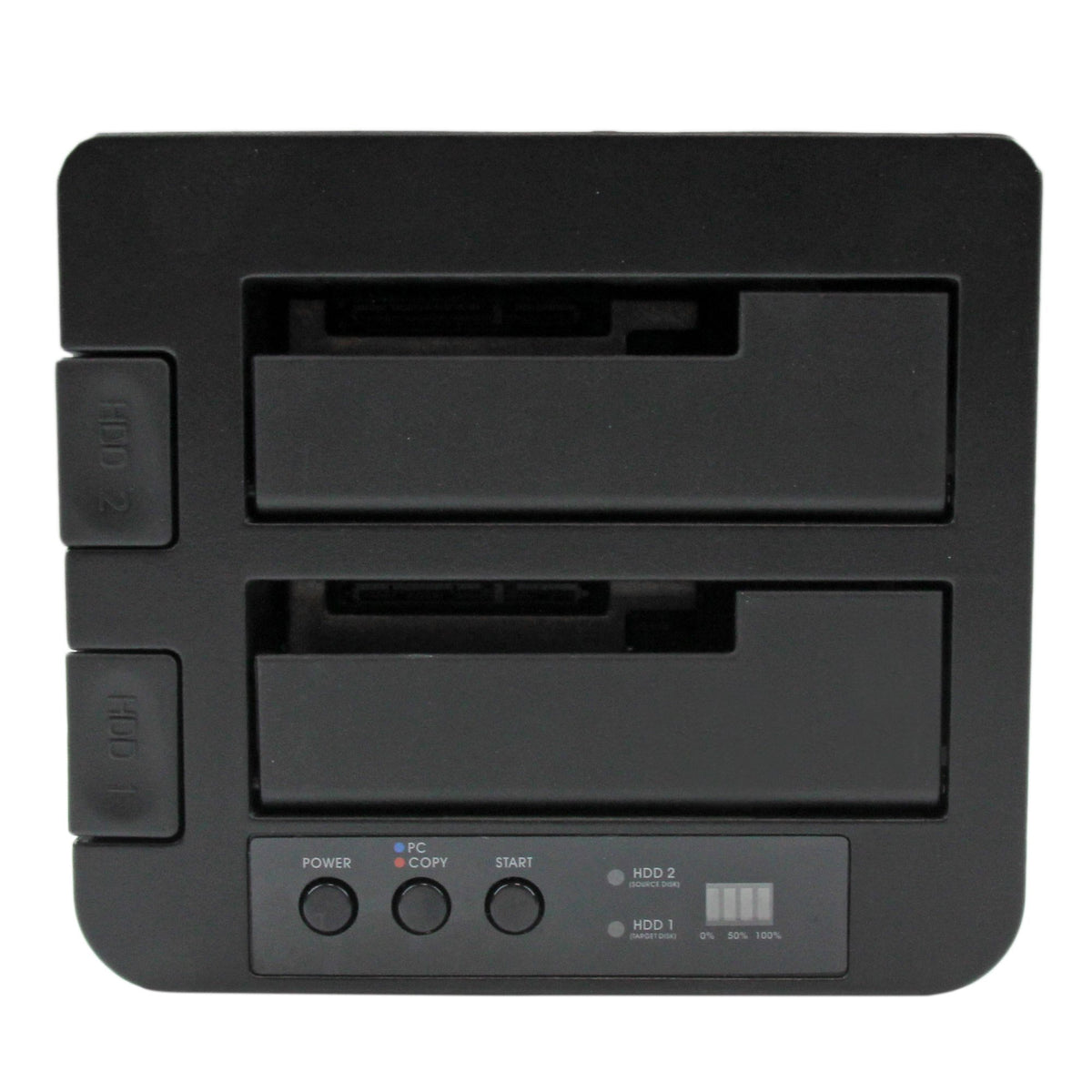 StarTech.com SDOCK2U33RE duplicador de datos o soporte Duplicador de HDD/SSD Negro 1 copias