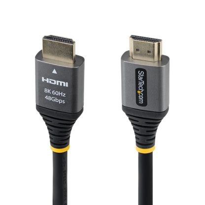 StarTech.com HDMM21V1F cable HDMI HDMI Tipo A (Estándar) Negro, Plata