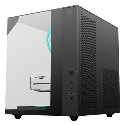 Gabinete Gamer Balam Rush Media Torre Tank Majestic 6600 Legend Negro