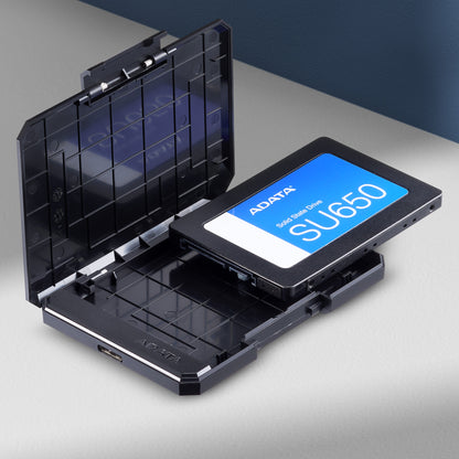 Enclosure SSD Adata EC600 Negro USB 3.2 SATA 2.5" Compatible con 2.5" SATA HDD EC600-BCBK
