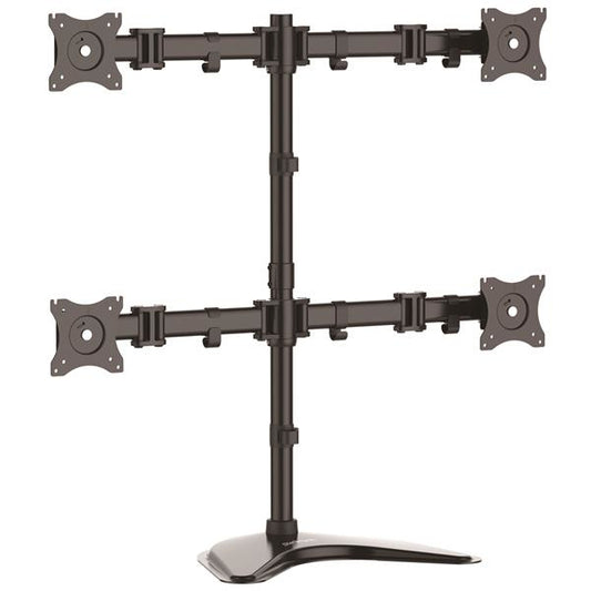 StarTech.com ARMBARQUAD soporte para pantalla plana 68.6 cm (27") Escritorio Negro