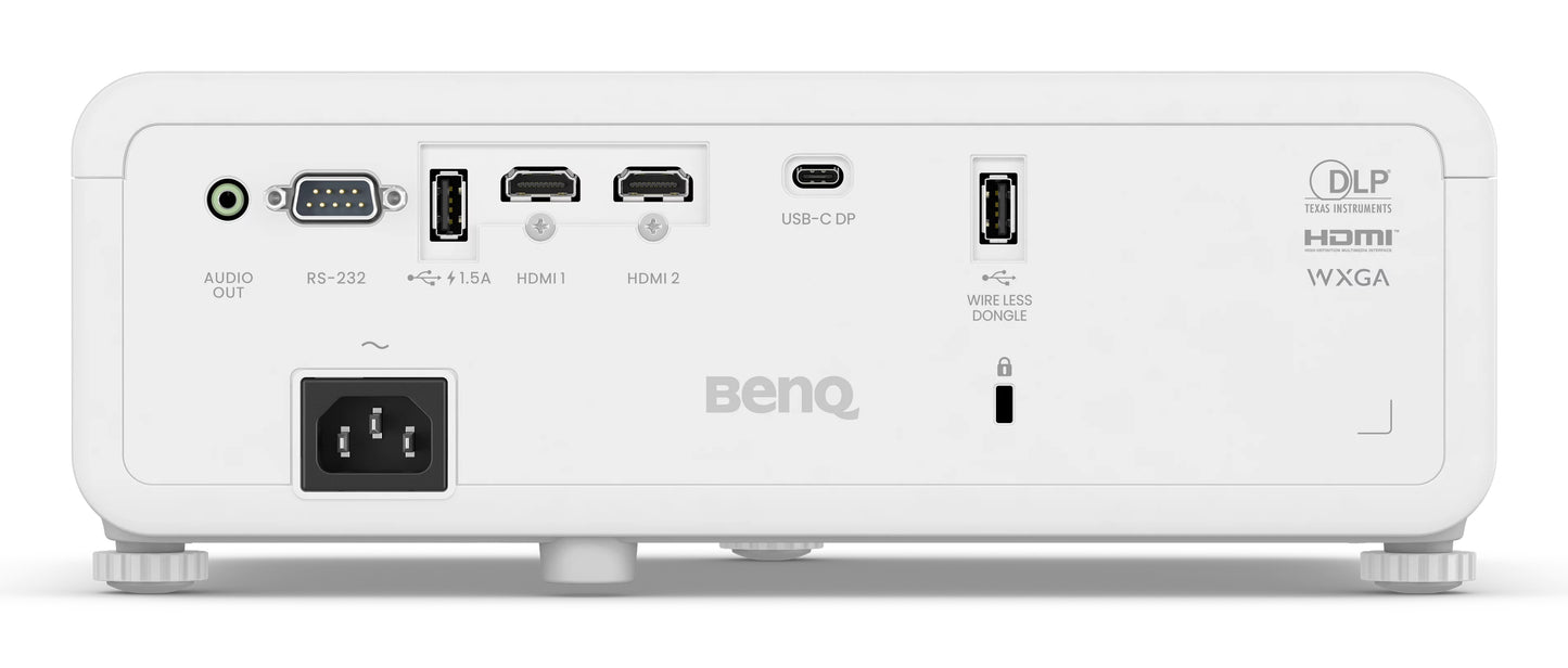 BenQ LW650 Proyector de alcance estándar 4000 lúmenes ANSI DLP WXGA (1280x800) Blanco