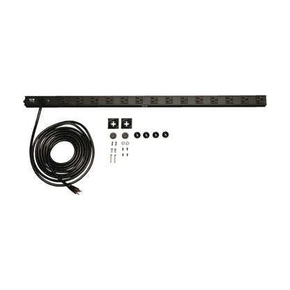 Tripp Lite PDUV15 unidad de distribución de energía (PDUs) 14 salidas AC Negro