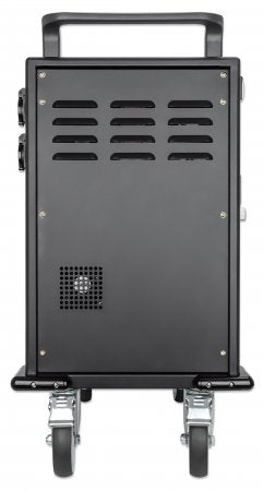 Manhattan 716000 carrito o armario de dispositivo portátil Carrito de manejo de dispositivos portátiles Negro